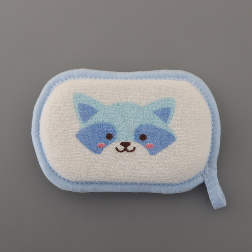 Baby bath cotton baby bath wipe sponge children's bath towel bath ball bath wipe newborn shampoo sponge bath towel