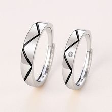 复古情侣戒指日韩刻字对戒网红学生潮流男女指环开口礼物星座系列