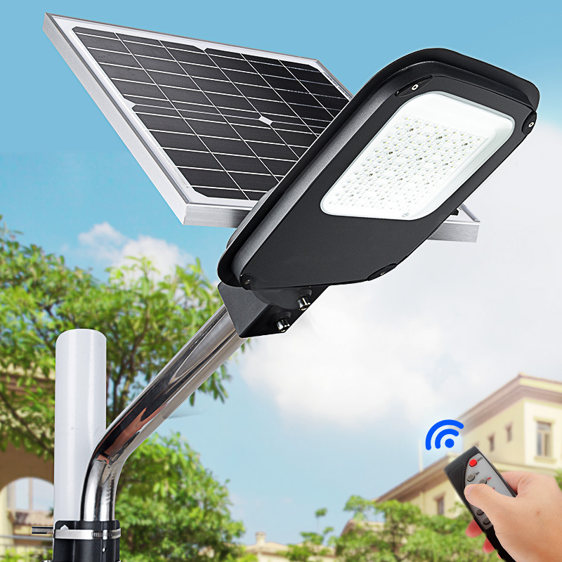 跨境压铸铝300W分体太阳能路灯 新农村工程一体LED太阳能仿飞路灯