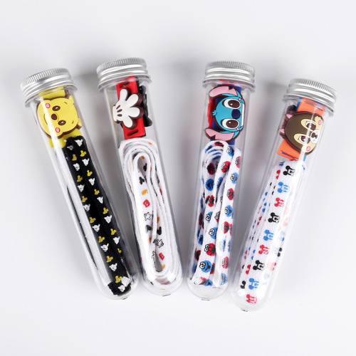Boot Couple Printed Shoelaces Children's Shoelaces Trendy High-Top Low-Top Flat Shoelaces