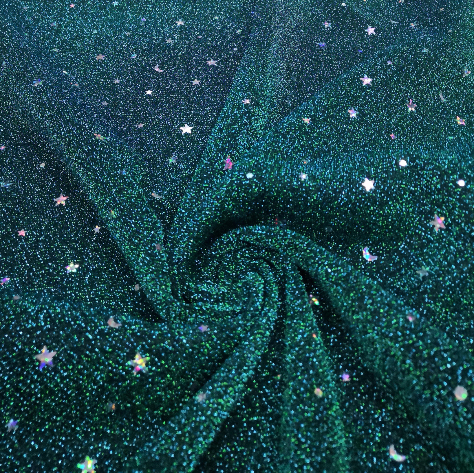 太阳月亮星星冲片线布 (3)