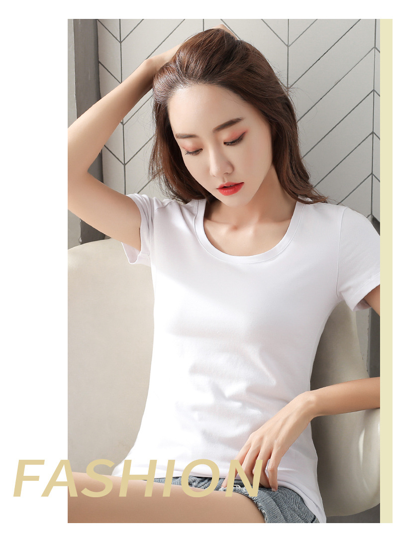 T-shirt femme en coton - Ref 3433986 Image 36