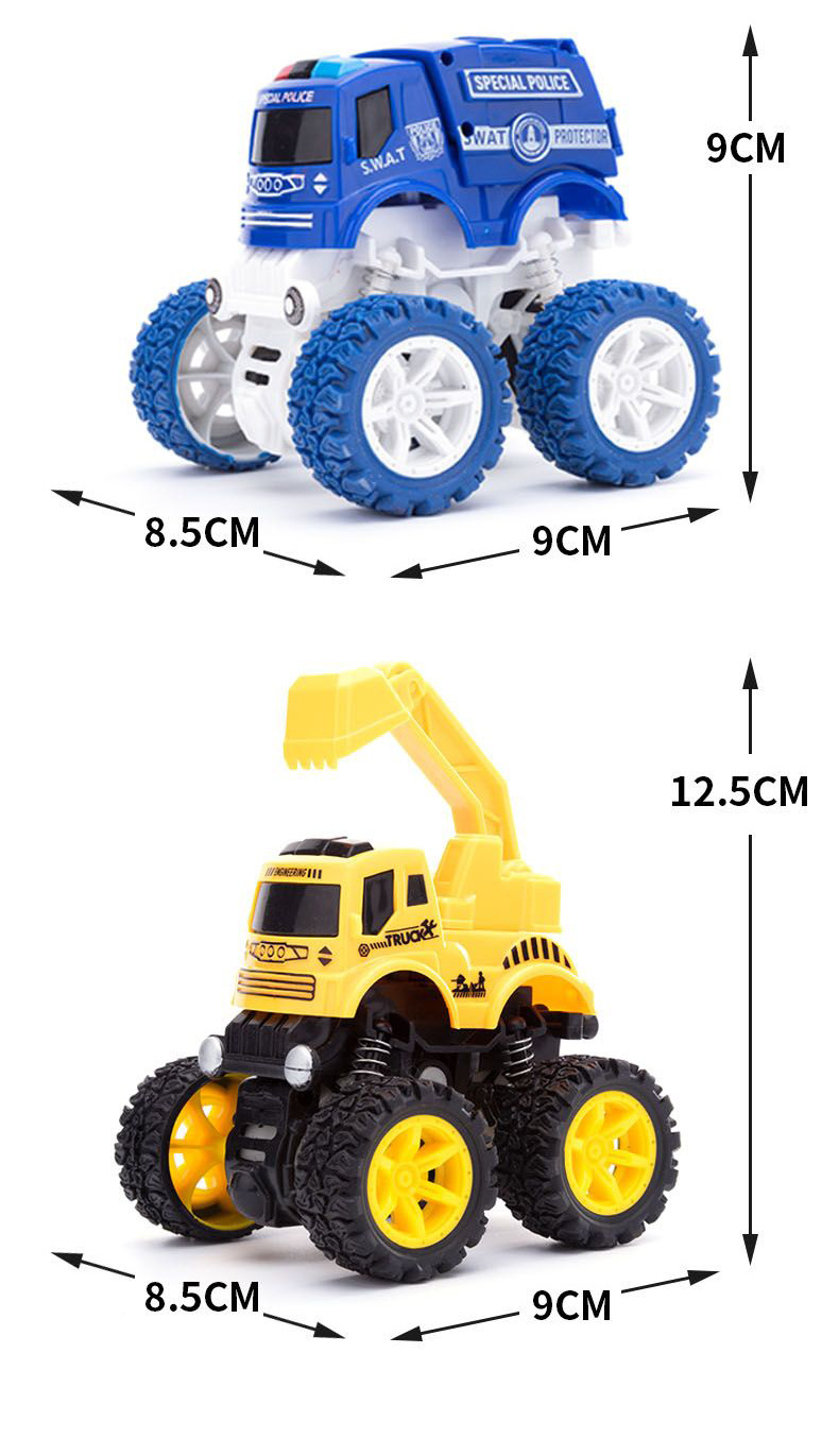 抖音爆款网红儿童玩具男孩消防越野惯性工程车夜市地摊小玩具批发详情43