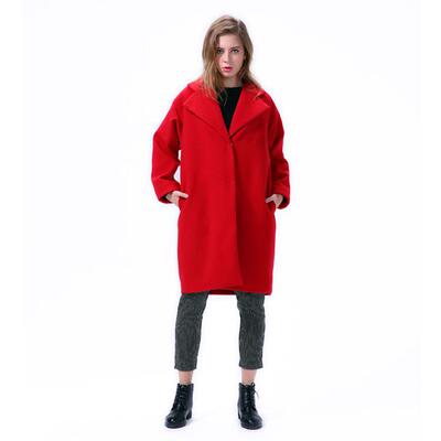 Creative models 2020 winter OL temperament Europe and America tailored collar Straight cylinder type Ladies Fur coat Hand Source of goods
