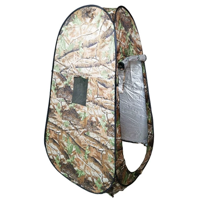 Outdoor Beach Changing Clothes Bath Tent Bathing Fishing Portable Household Thickened Bath Tent Changing Clothes Mobile Toilet (Çadırlar) - camouflage-single