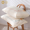 three-dimensional Embroidery Chamomile Velvet feather pillow Double cervical vertebra Superfine fibre Pillow core Anti-mite Bacteriostasis sleep