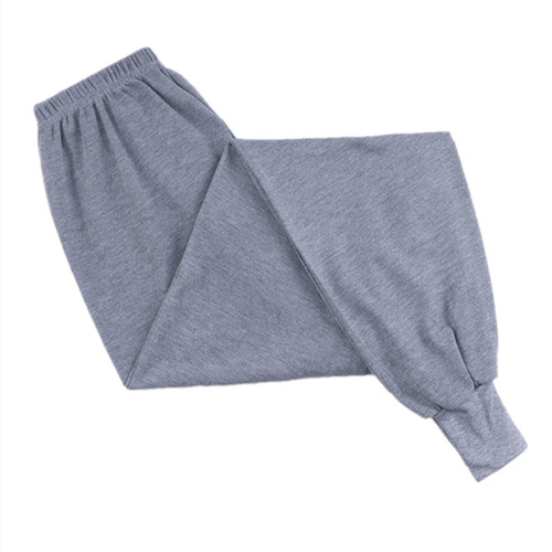 Men's and Women's Autumn Leggings for Middle-Aged and Elderly, Cotton Pants, Thin Print Lined Warm Pants for Seniors, Street Vendor Style