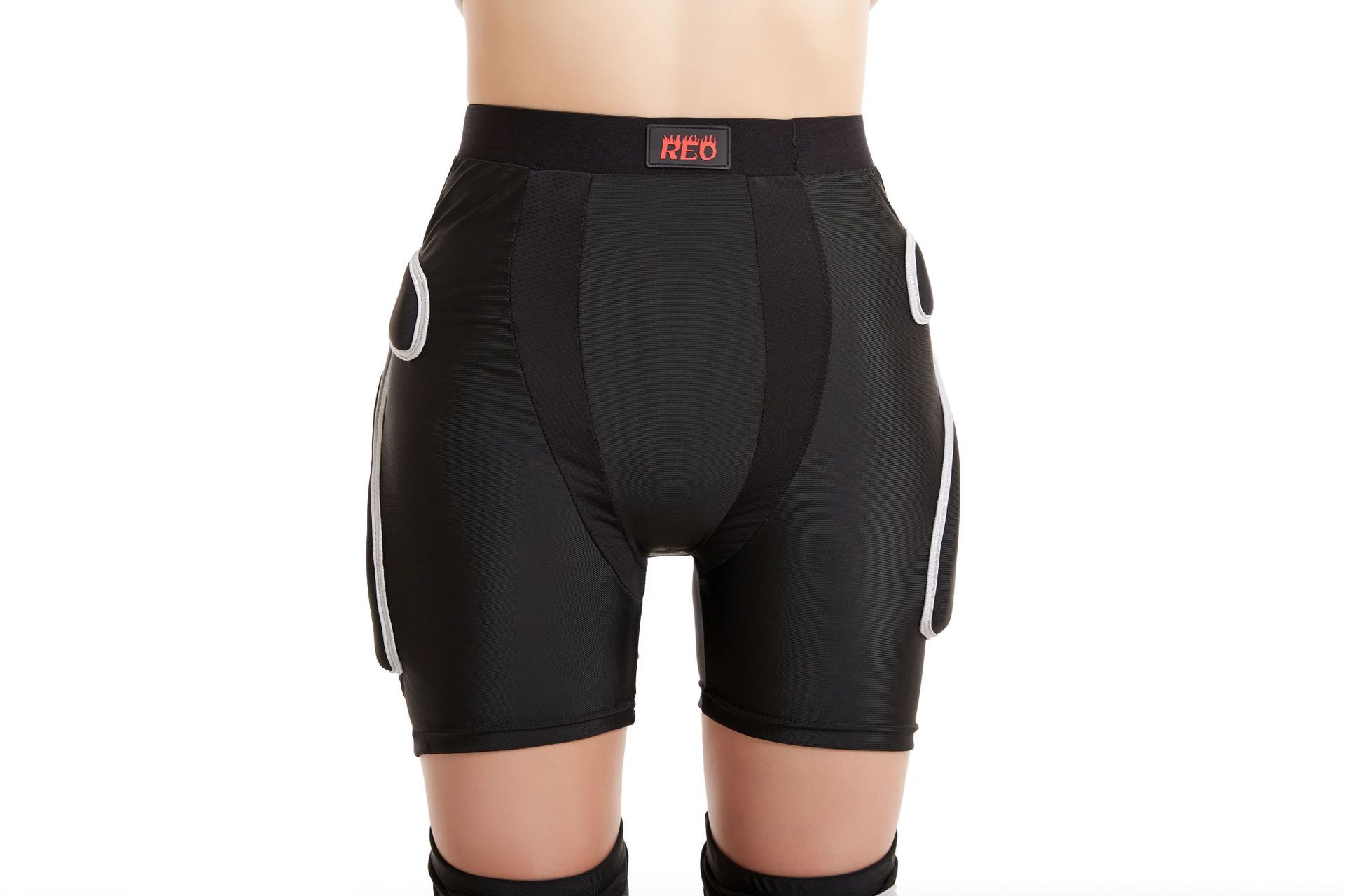 Almohadilla de cadera de esquí almohadilla de rodilla codo dentro y fuera de usar pantalones anticaídas patinaje sobre ruedas adulto patinaje protección a tope hombres y mujeres equipo de protección