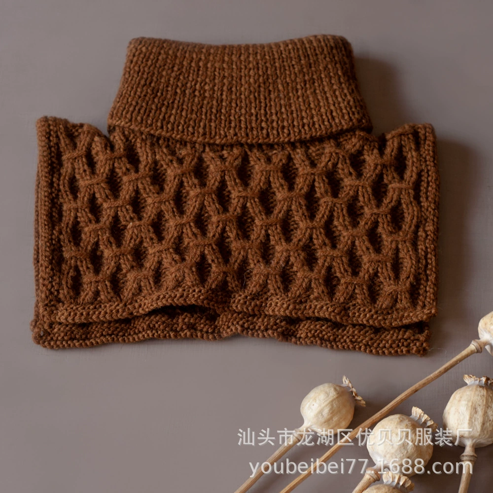 Бренд детский вязаный шарф согревающий handmade, 0–3 года