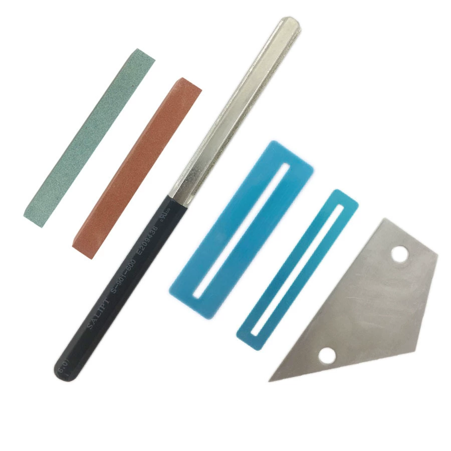 Guitar, tools set, file, music pad with accessories