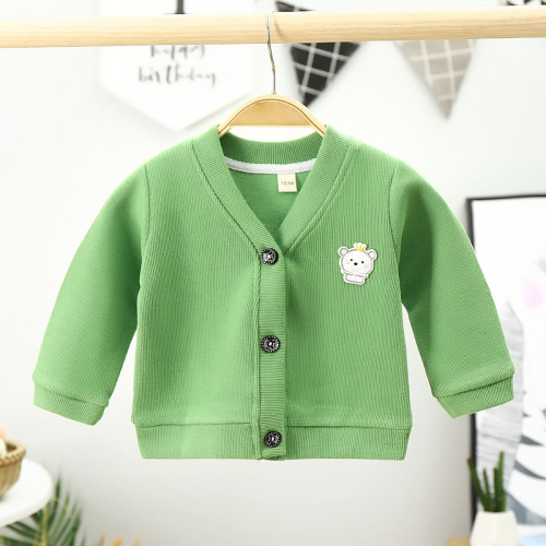 Baby Knit Cardigan Jacket for Infants and Toddlers, Boys and Girls, Children's Autumn and Winter Outerwear, Knitwear for Kids