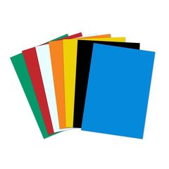 Colored soft magnetic sheets A4 magnetic colorful magnets PVC whiteboard magnets fridge magnets magnetic teaching aids blackboard cutting advertising