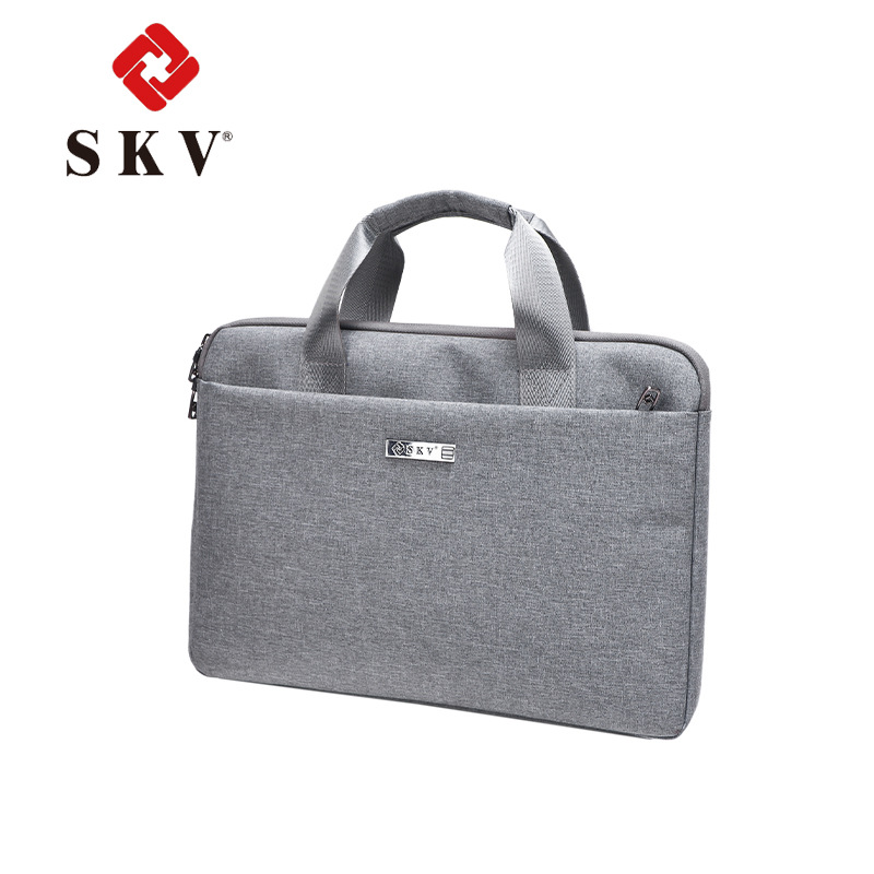 LOGO定制笔记本电脑包手提包定制超薄时尚简约休闲男女13寸商务包