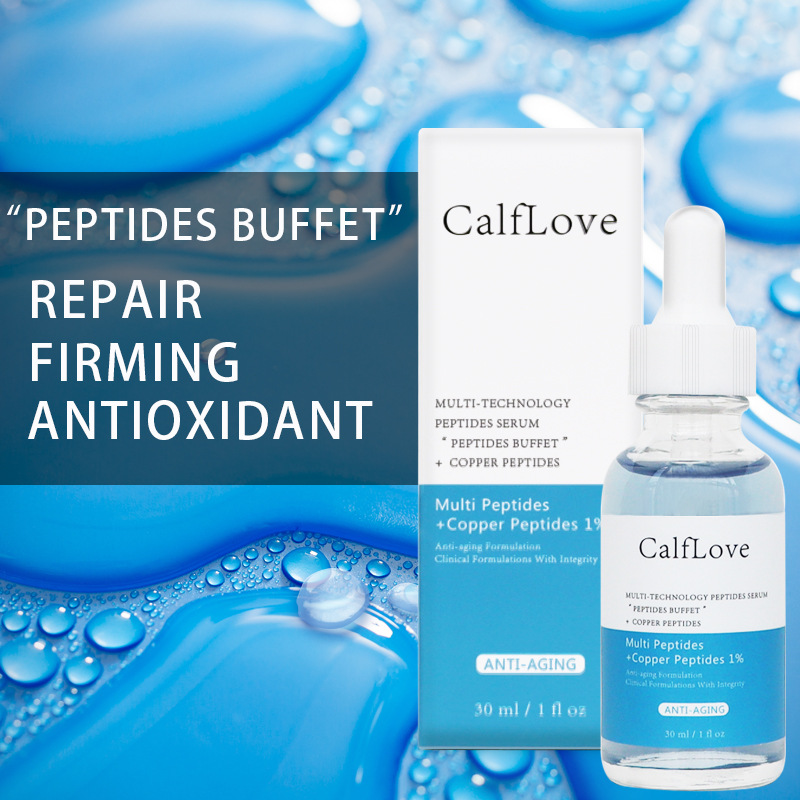 Calflove Polypeptide Blue Copper Peptide Original Liquid Skin Care Essence Moisturizing Repair Cross-border Amazon Shrimp