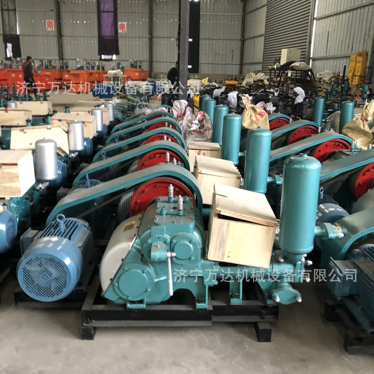 万达BW320注浆泵 变频泥浆泵高压灌浆机卧式三缸活塞式注浆机厂家