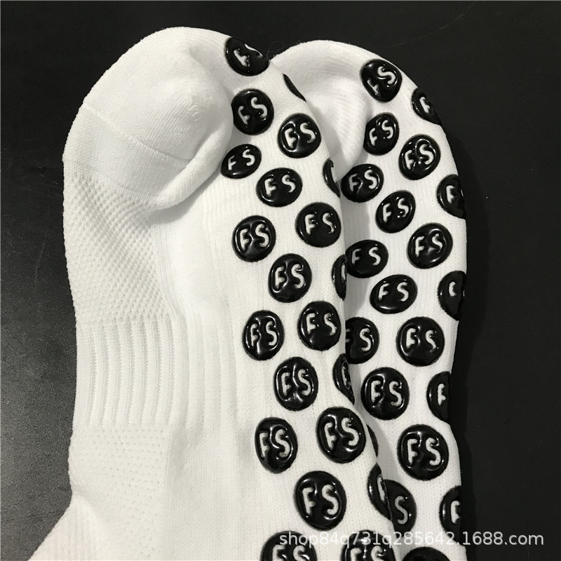 FOOTBALL SOCKS 版权FS圆形硅胶吸盘防滑足球袜专业比赛训练袜详情15