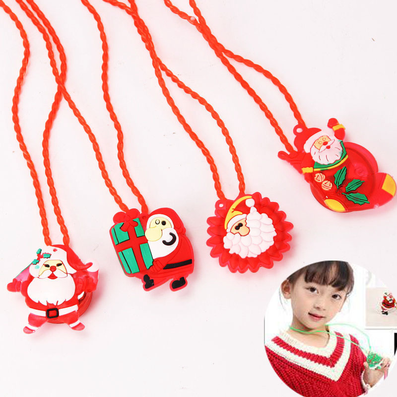 圣诞节礼物儿童玩具发光项链闪光项链创意幼儿园小学生小礼品批发|ru