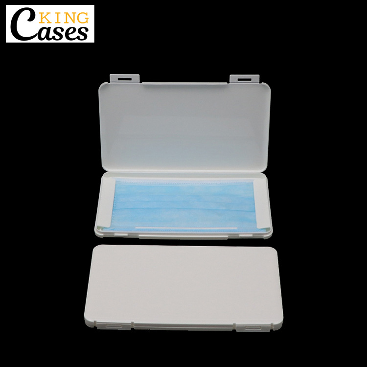 12.5mm一次性口罩塑料包装盒PP收纳盒方形盒支持LOGO印刷