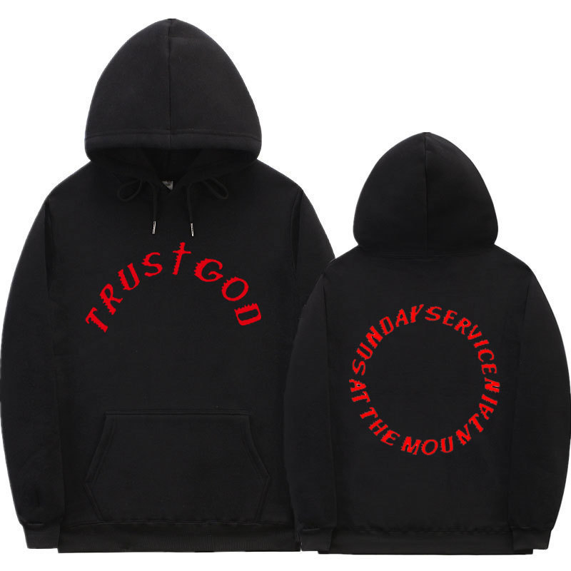 Kanye West Sunday Service CPFM hooded sweater for men and women autumn and winter fleece sweatshirt