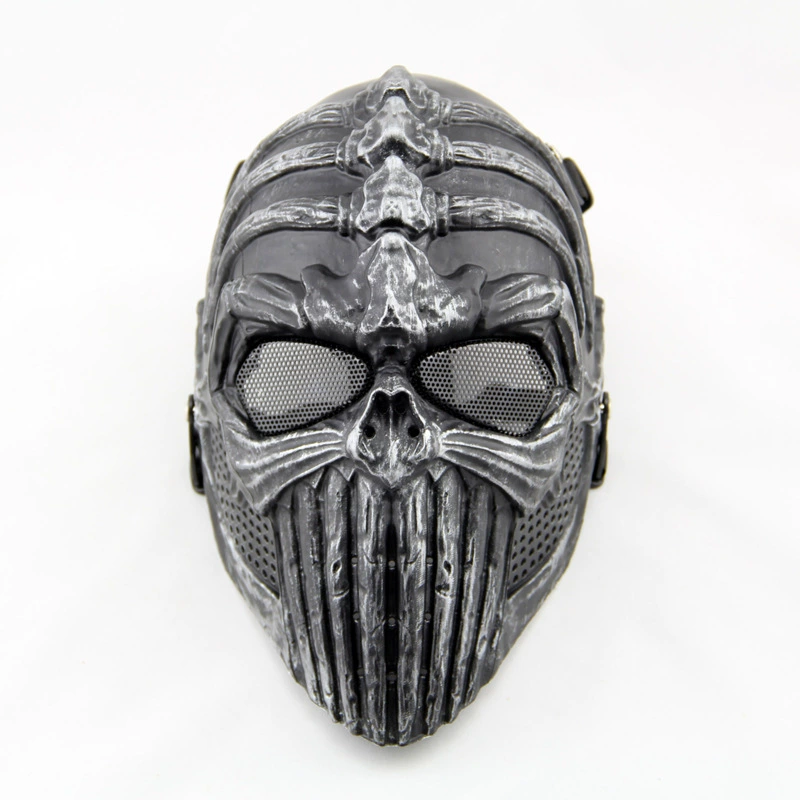 DC-07 маска черепа позвоночника CS уличная Полнолицевая Защитная тактическая маска реквизит для Хэллоуина