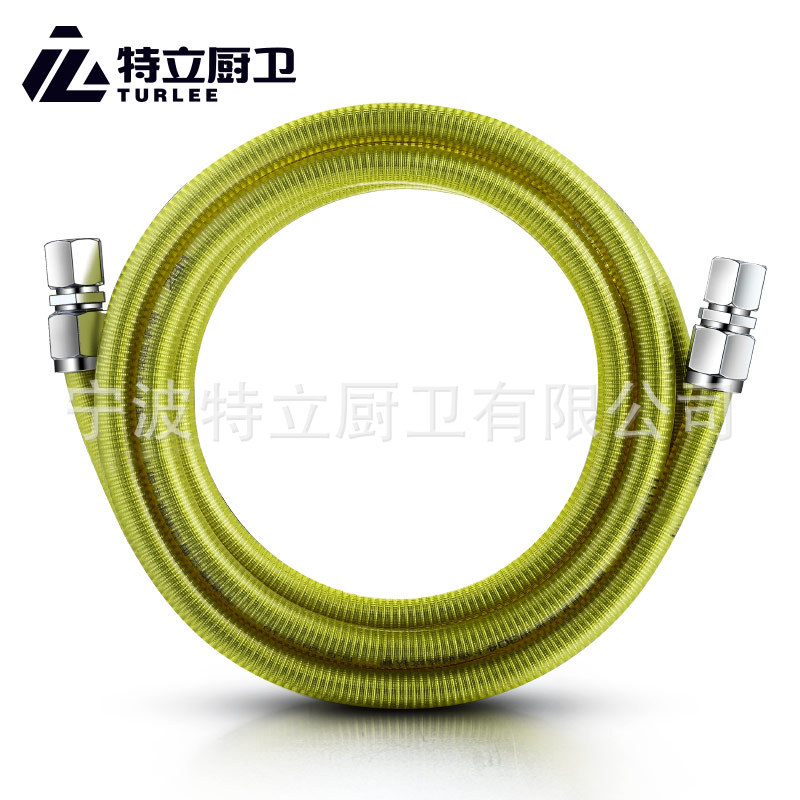 TURLEE特立燃气管304不锈钢天然气管金属波纹管液化气管煤气软管