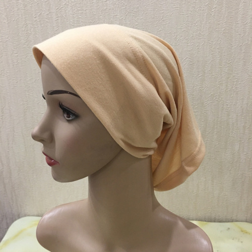 Foreign trade cotton lined hat, turban, bottoming hat, Arabian hat, Malay gauze scarf H066