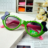 Children's sunglasses with bow, sun protection cream, Korean style, UF-protection
