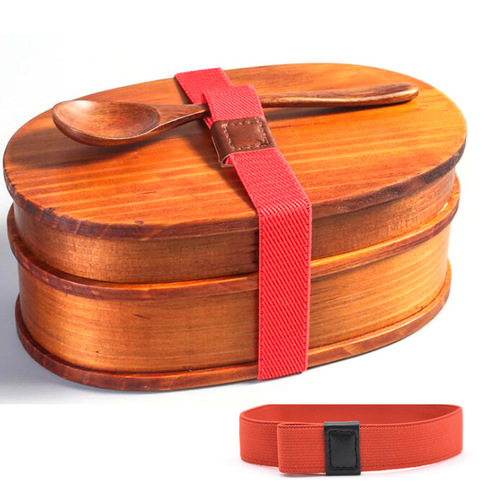 Lunch box straps, colorful high-elastic double-layer lunch box fixing straps, polyester notebook Japanese-style elastic straps
