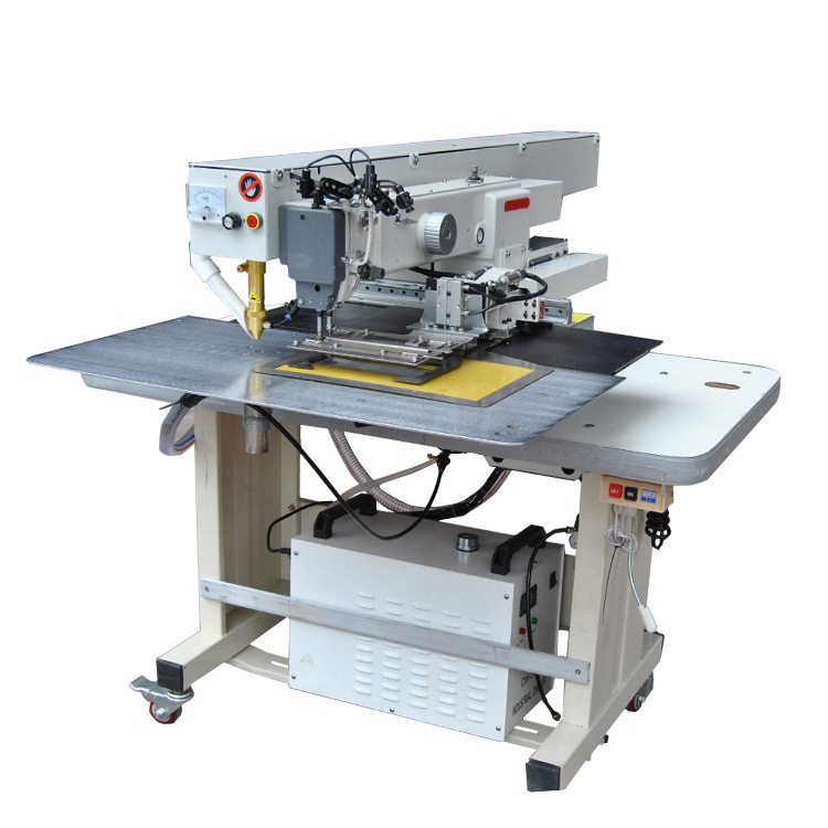 Máquina de apertura de bolsa de computadora láser ropa traje bolsa prototipo de apertura bolsa de jeans bolsa de una palabra láser placket abierto