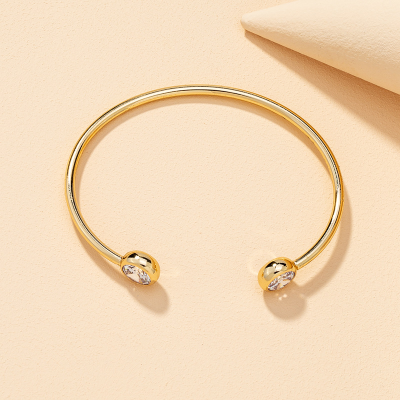 Simple Zircon Bangle display picture 4