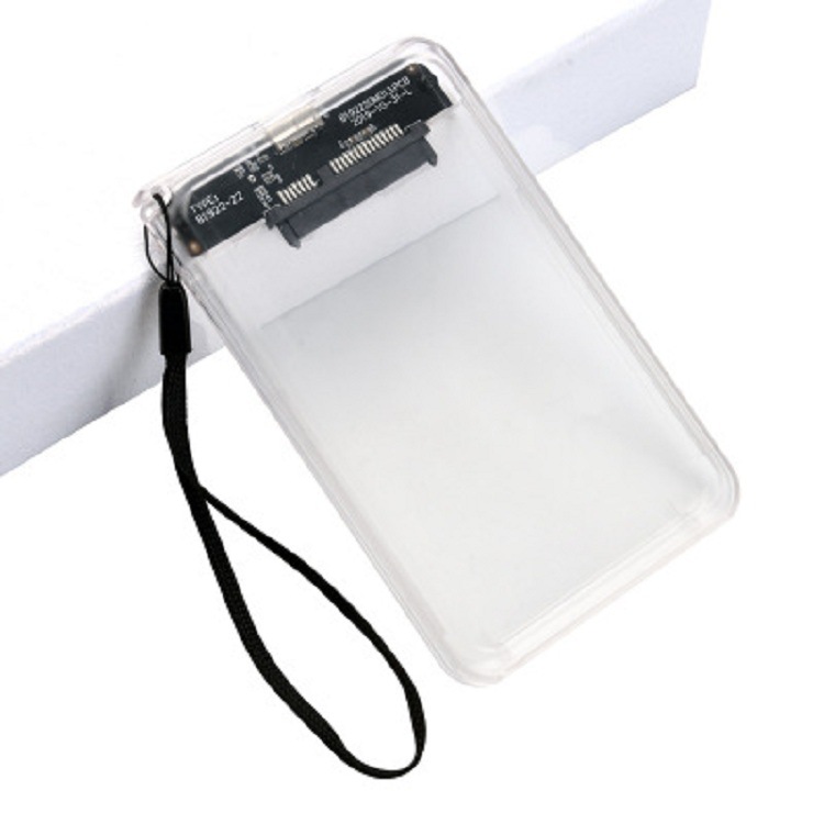 USB3.0透明移動硬盤盒2.5寸筆記本SATA串口固態機械SSD高速硬盤盒