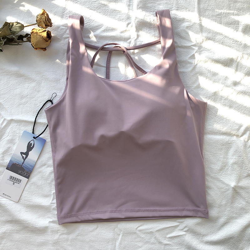 196g Weight Sleeveless Sleeve Length Nylon, Spandex Fabric Type Regular Top Length Vest Tops Type Fitness, Yoga Occasion U Neck Neckline Solid Color Pattern Casual, Sport Style Style Casual Sport Style Solid Color Nylon Spandex U Neck Active Tops Vest 10