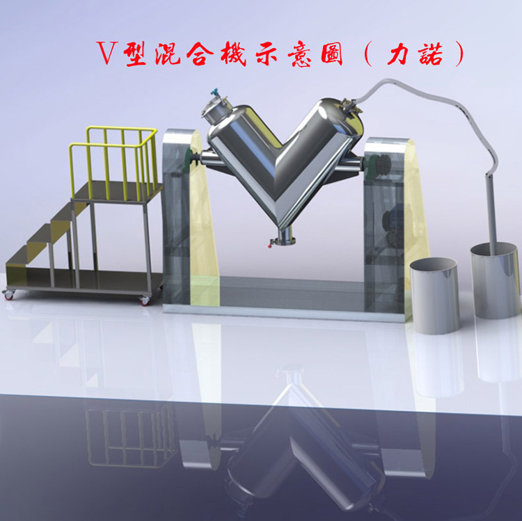 供应VH系列V型混合机 干燥粉搅拌机  实验型混料机械设备