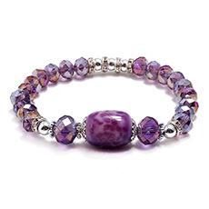 Fashion Simple Crystal Bracelet display picture 1