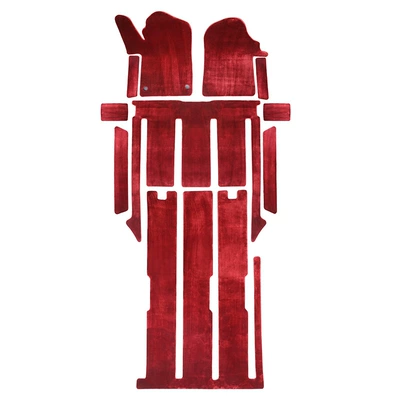 Car Carpet: red is suitable for