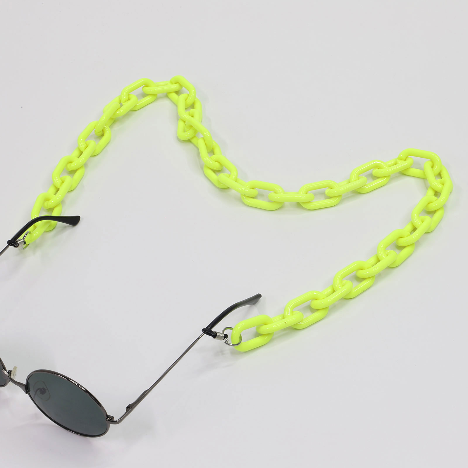 Acrylic Glasses Chain Simple Retro Thick Glasses Rope Fashion Environmental Protection Glasses Chain Anti-skid Anti-lost Wholesale Nihaojewelry display picture 1