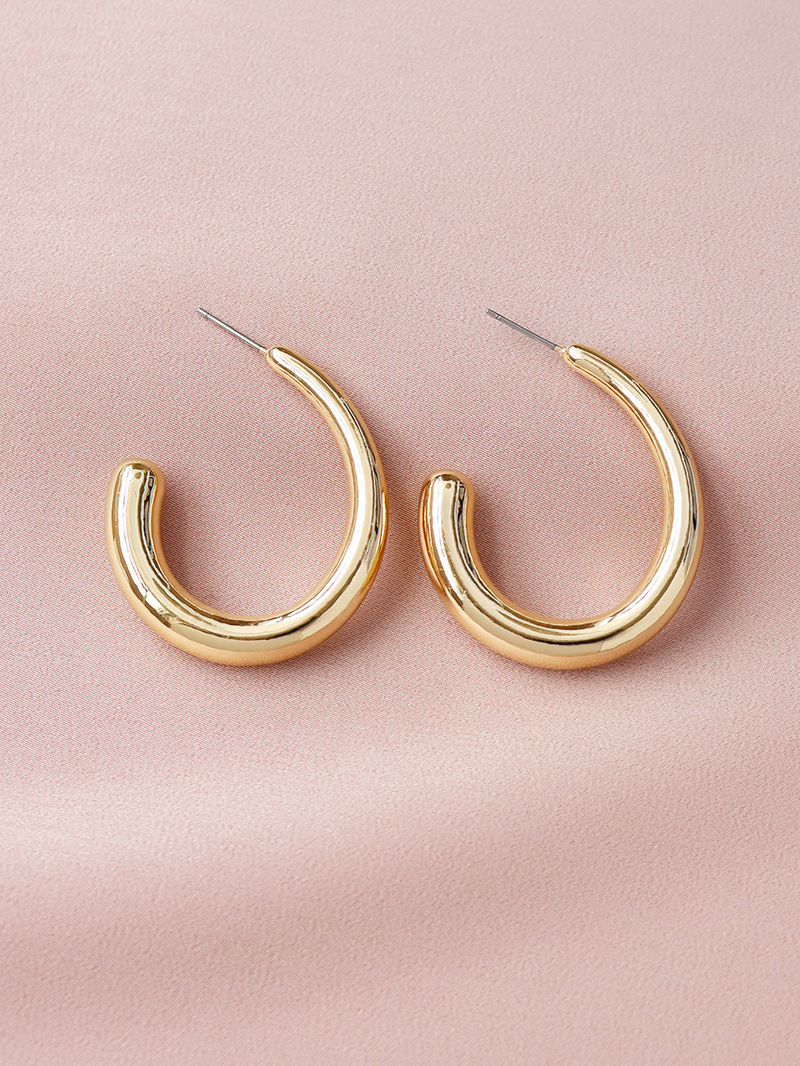 Popular New Metal Texture  Hot-selling  Earrings Wholesale display picture 4