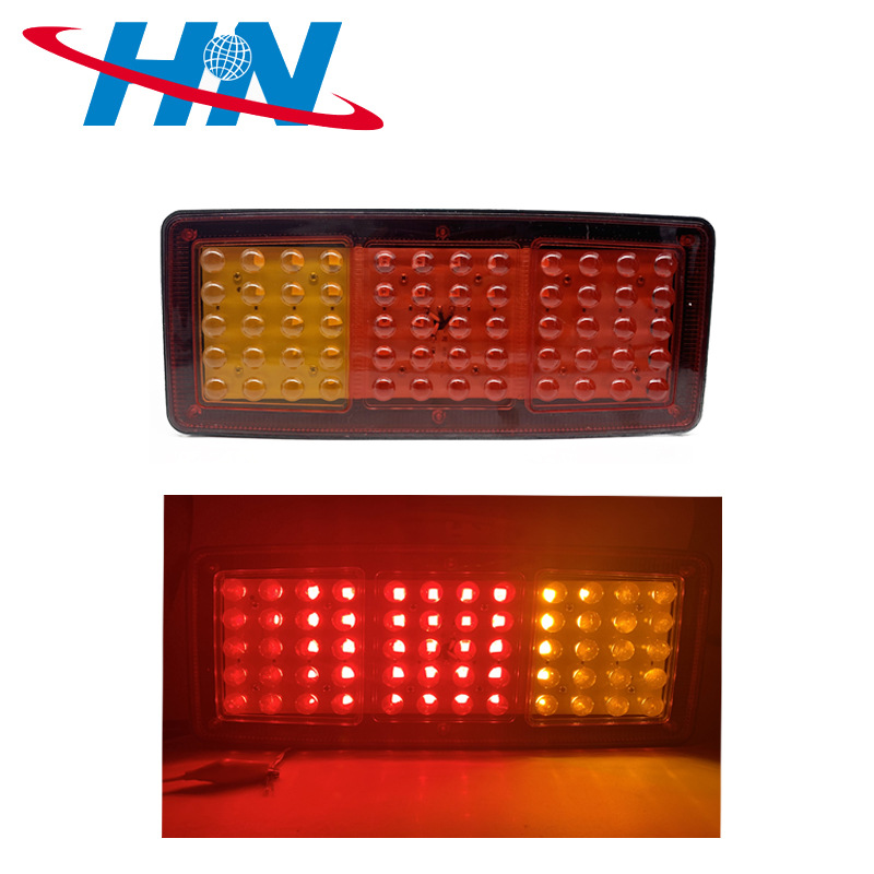 Universal LED luz trasera/luz de la matrícula adecuado para camiones, remolques, automóviles y otros modelos de marca