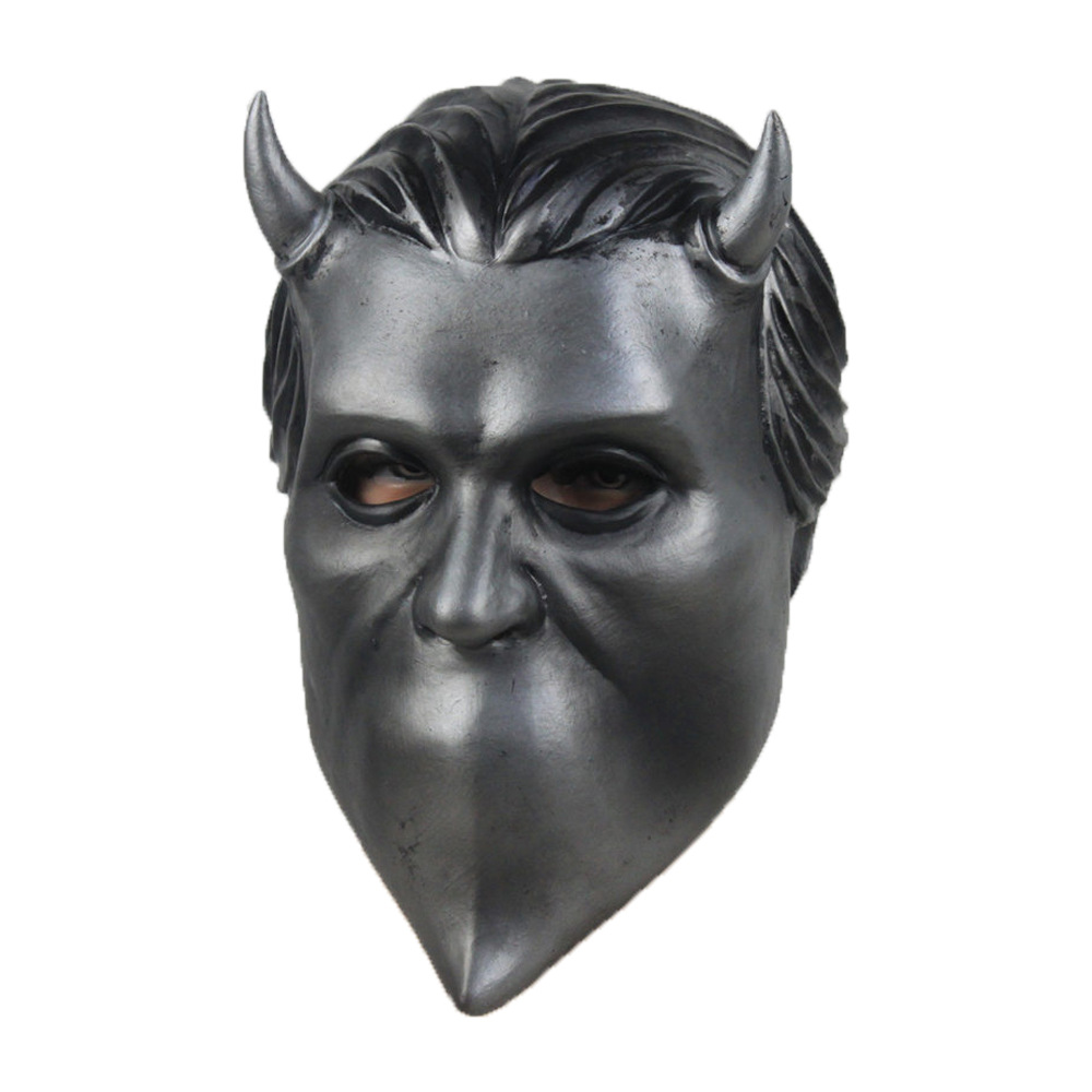 Halloween Make-Up Ball Terror Unbekannt Ghoul Band Maske Cosplay Latex Party Dress Up Kopfbedeckung_voghion.com