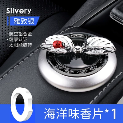 Car with Solid Fragrance – Perfplant seat - elegant-silver-ocean