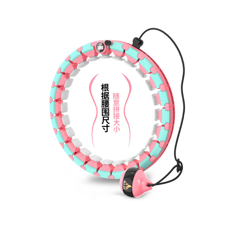 智能呼啦圈收腹美腰不会掉的呼啦圈可拆卸24节燃脂新型加重呼啦圈