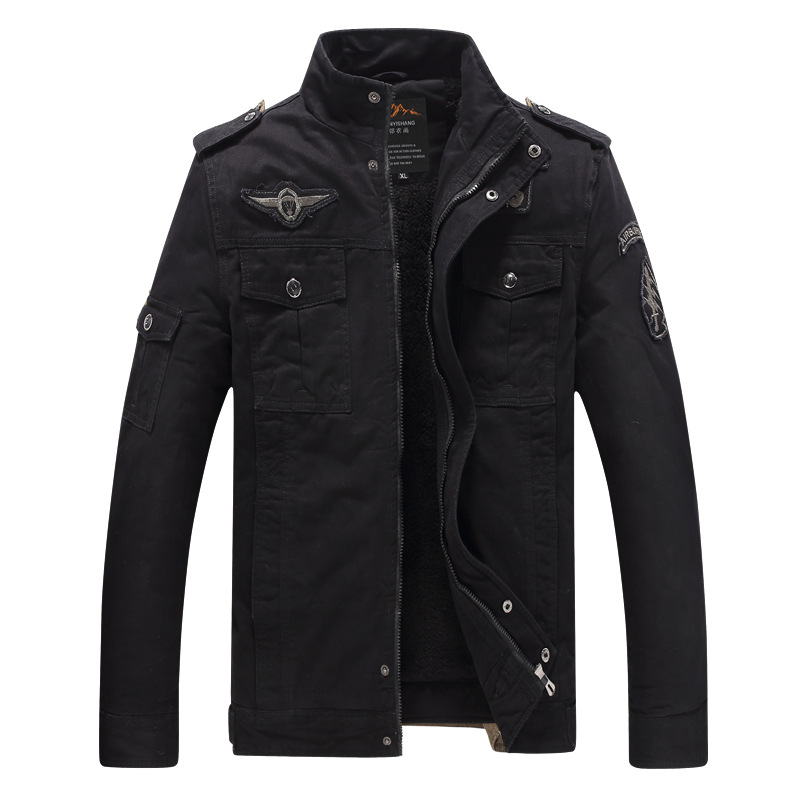 Nuevo Otoño e Invierno Delgado soporte collar chaqueta de los hombres Chaqueta estilo europeo y americano casual chaqueta transfronteriza al por mayor Amazon
