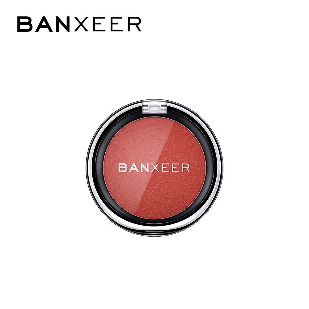 BANXEER伴色真我無痕腮紅 立體修顏 提亮膚色 珠光啞光蜜粉 BX22