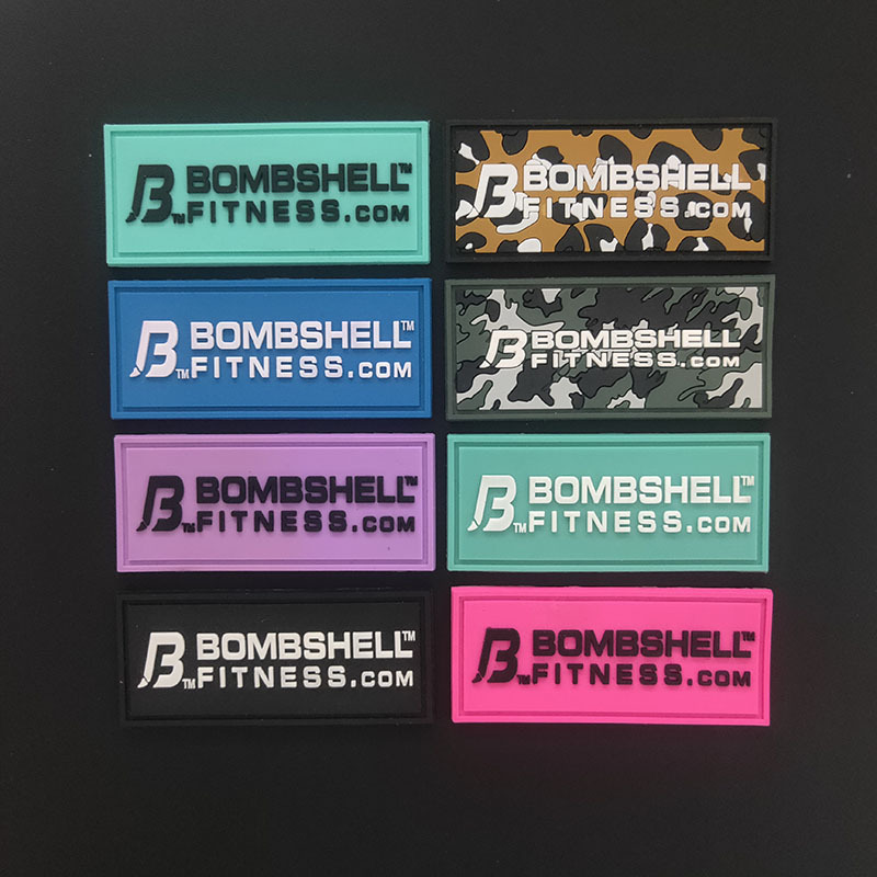 厂家直销橡胶标立体logo羽绒服标PVC胶章定做滴塑软胶标批发商标