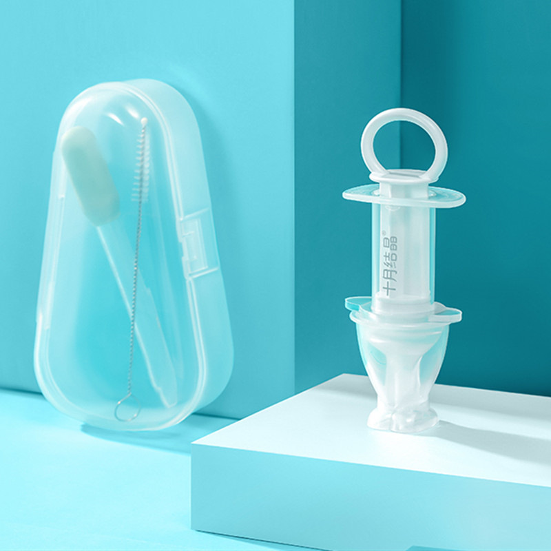 十月结晶喂药器 婴儿宝宝喂药器 滴管针筒式吃药喝水喂水套装