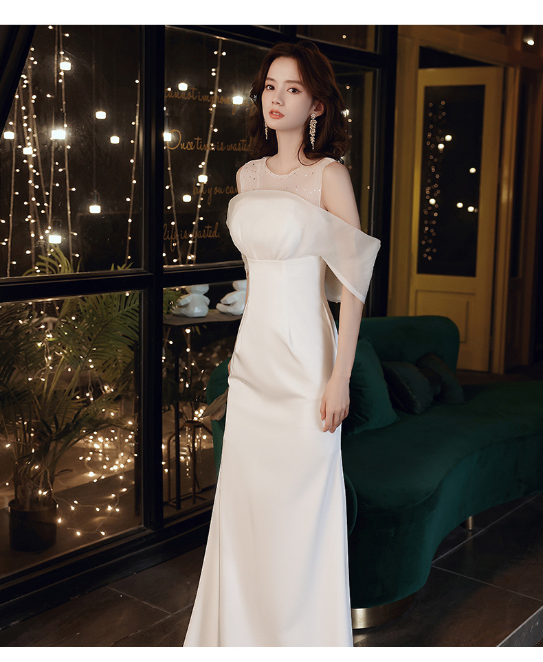 晚礼服女2025新款跨境气场女王生日礼服鱼尾长款名媛晚礼服裙批发-阿里巴巴