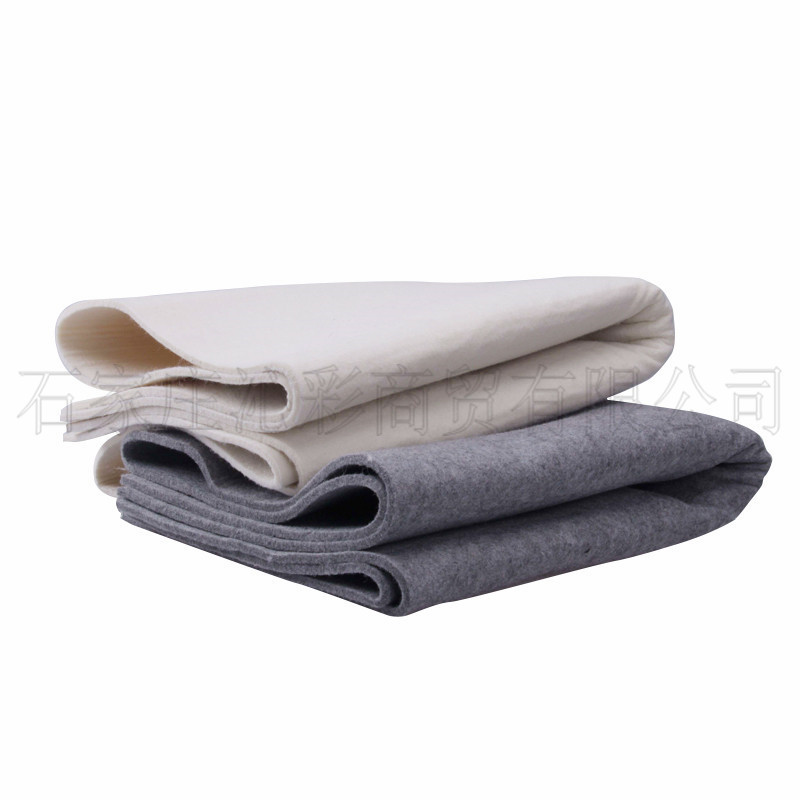 1.2mm1.4mm粉色毛粘布 粉色涤纶毛毡 针刺毛毡 2mm软身硬质戟绒布