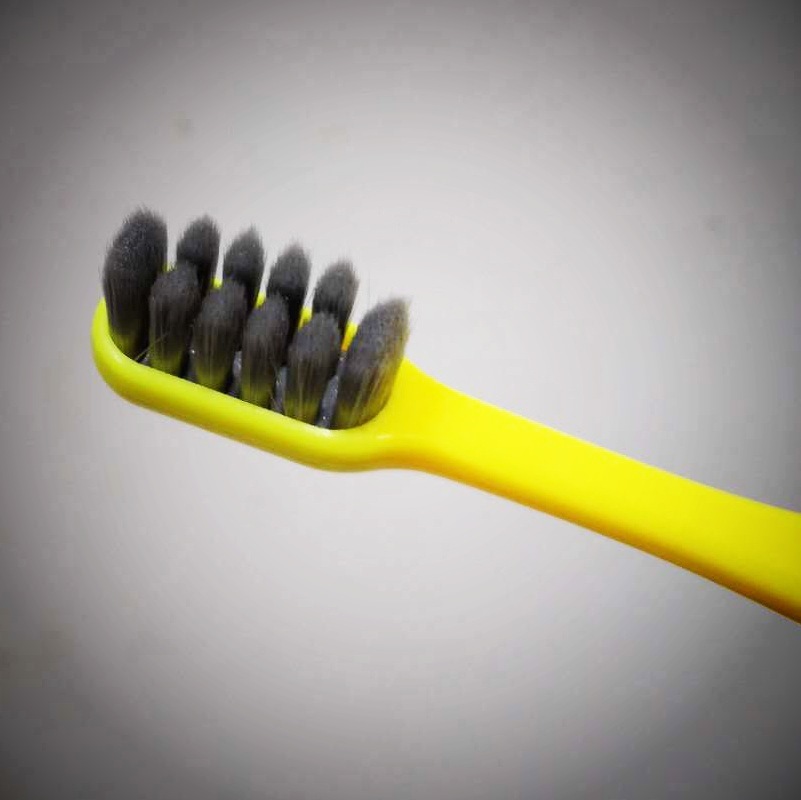 10束黄炳竹炭黑毛