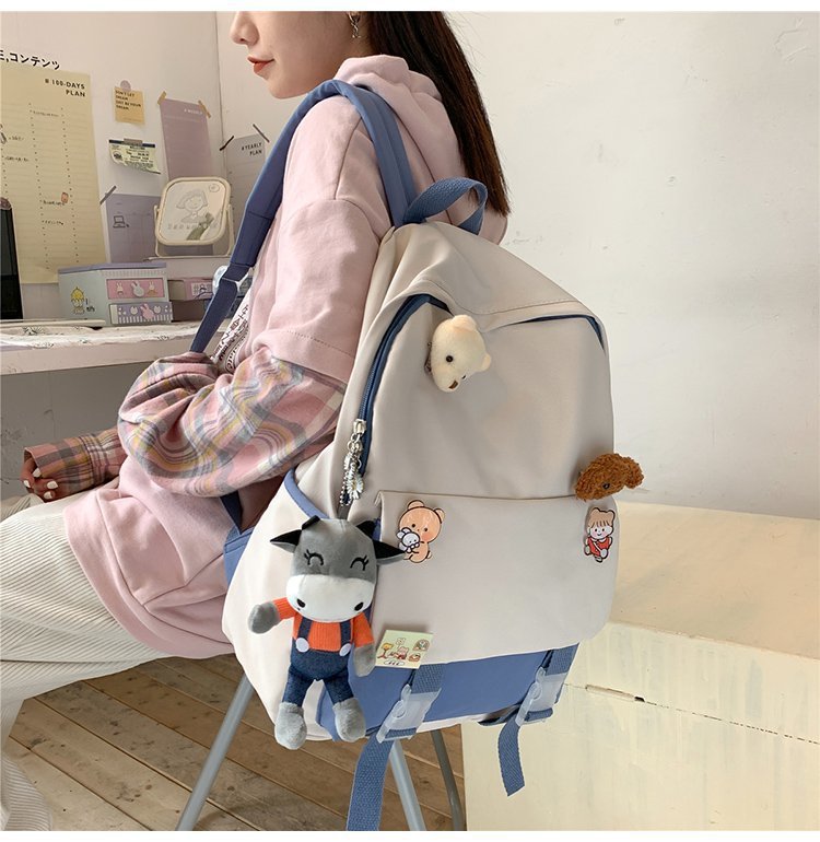 Korean Hit Color Schoolbag Wholesale display picture 10