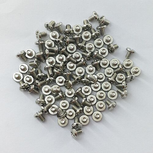 Professional pet scissors head accessories, compression spring lock buckle plastic strip, and screws